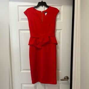 VENUS Vibrant Red Dress Small